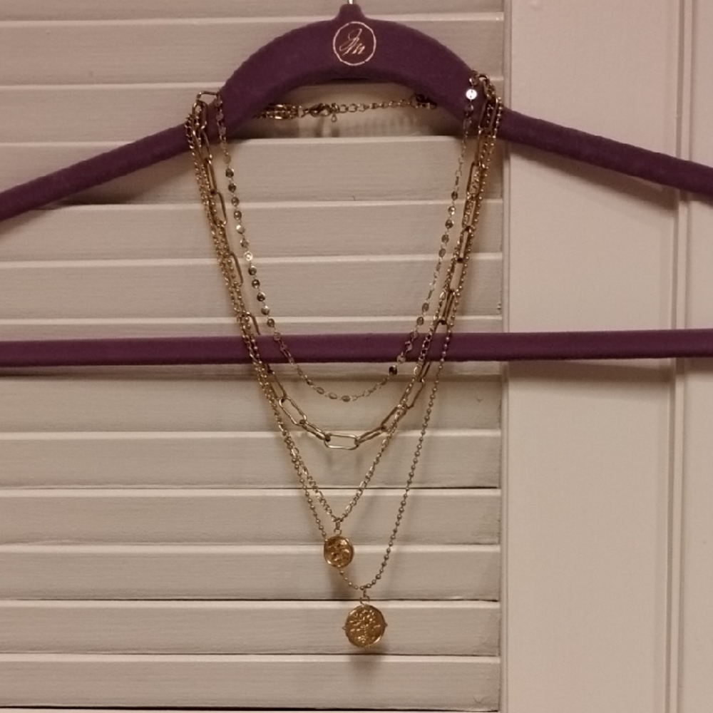 Ever True Gold-tone Layered Necklace